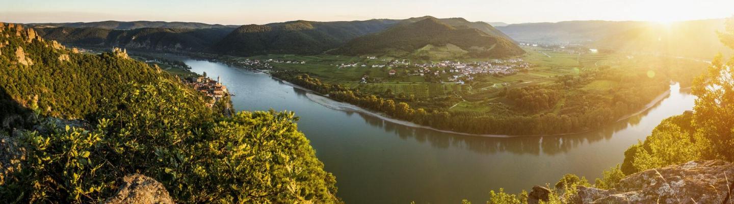 die Donau bei Drnstein Danube river near Drnstein | © Niedersterreich-Werbung/Michael Liebert